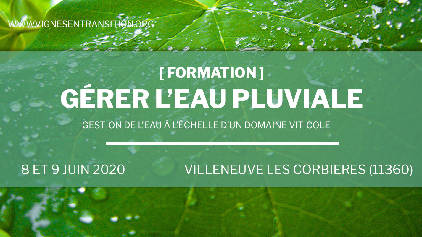 Gestion eau pluviale